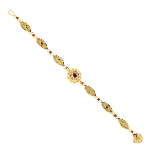 The Red Ruby Man Craft Bracelet - Image 2
