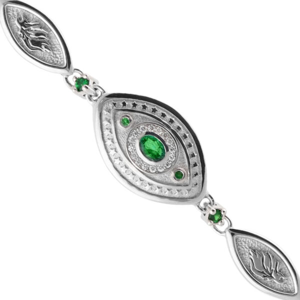 The Green Emerald Man Craft Bracelet