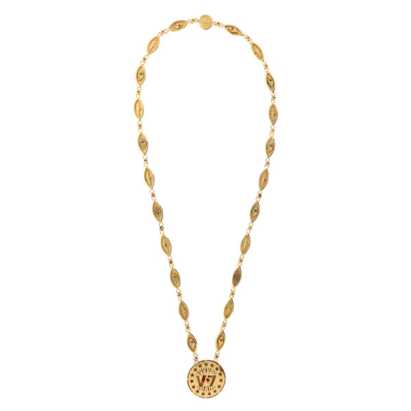 The Red Ruby Man Craft Necklace - Image 4