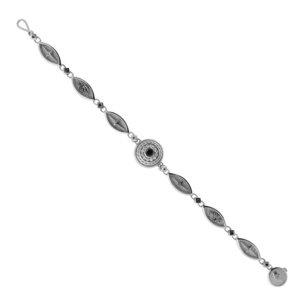 The Black marquise Onyx Man Craft Bracelet - Image 3
